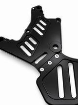 Upgraded Dual Caliper Mount + Rotor Guard for Sur Ron, Talaria & Segway | Heavy Duty Metal Forged Racing