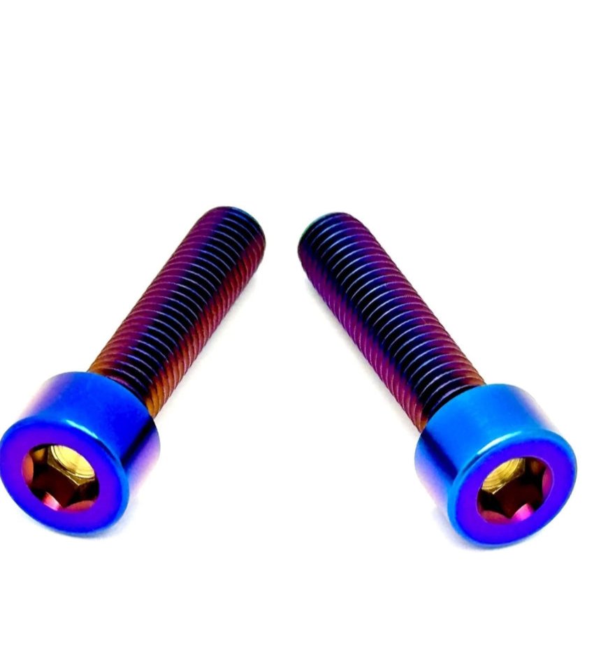 titanium Caliper bolts(2pc) Tirider