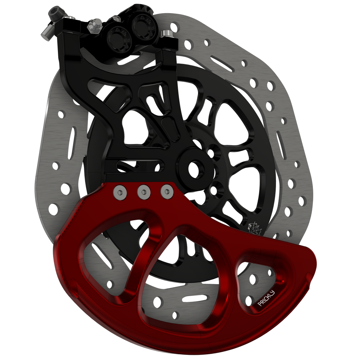 Prickly Disc Guard Fin Prickly Motorsports