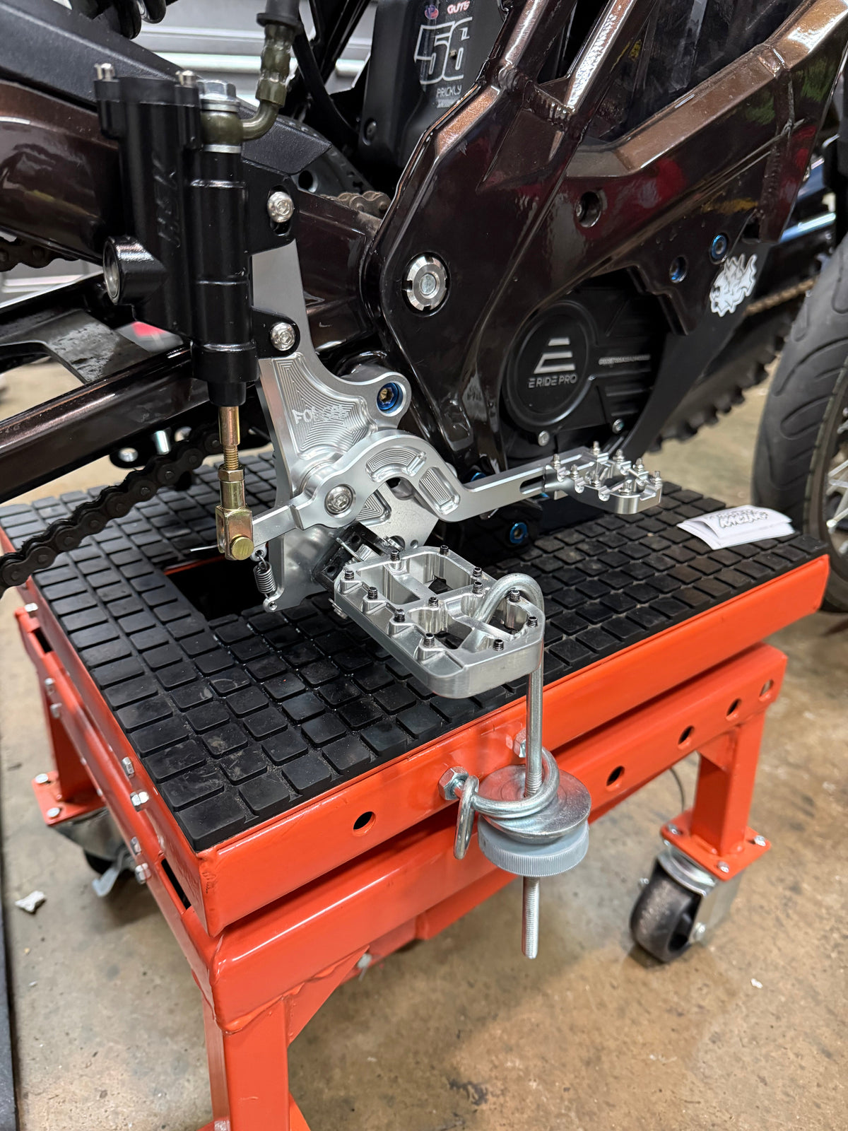 Surron/Eride Moto Footbrake Kit (Ultra Calipers) Forged Racing