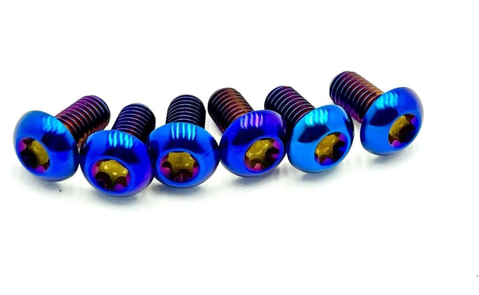 Titanium rotor bolts(6pc) Tirider