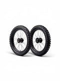Pre-Order 16”/19” Wheel Set for Sur-Ron Light Bee X (LBX), Talaria XXX, MX3, MX4 & MX5 – Black or Chrome Emoto Supply