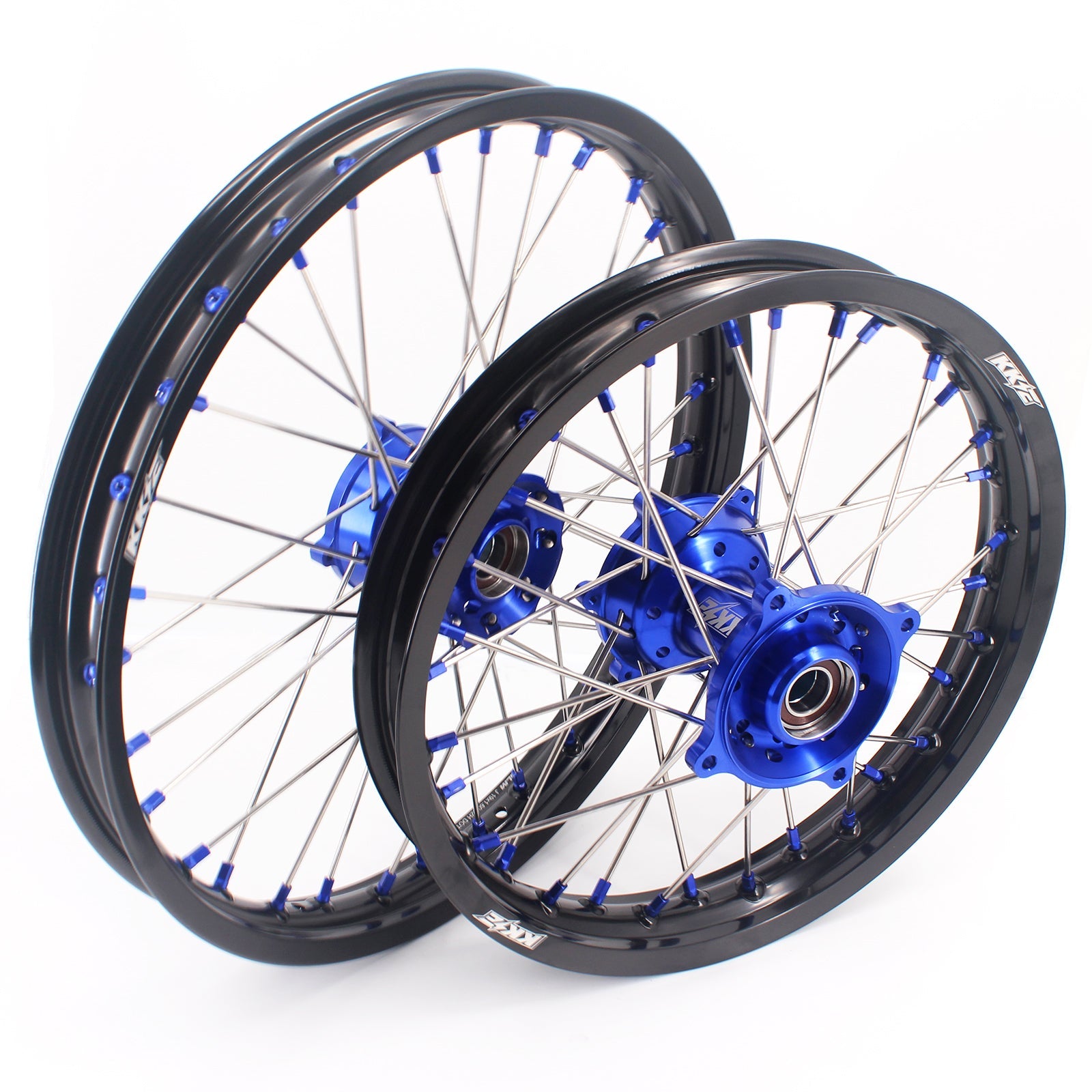 KKE 17 & 14 CNC Hub Kid's Big Wheels Rims For KTM SX85 2021-2024 Husqvarna TC85 2021-2024 KKE Racing