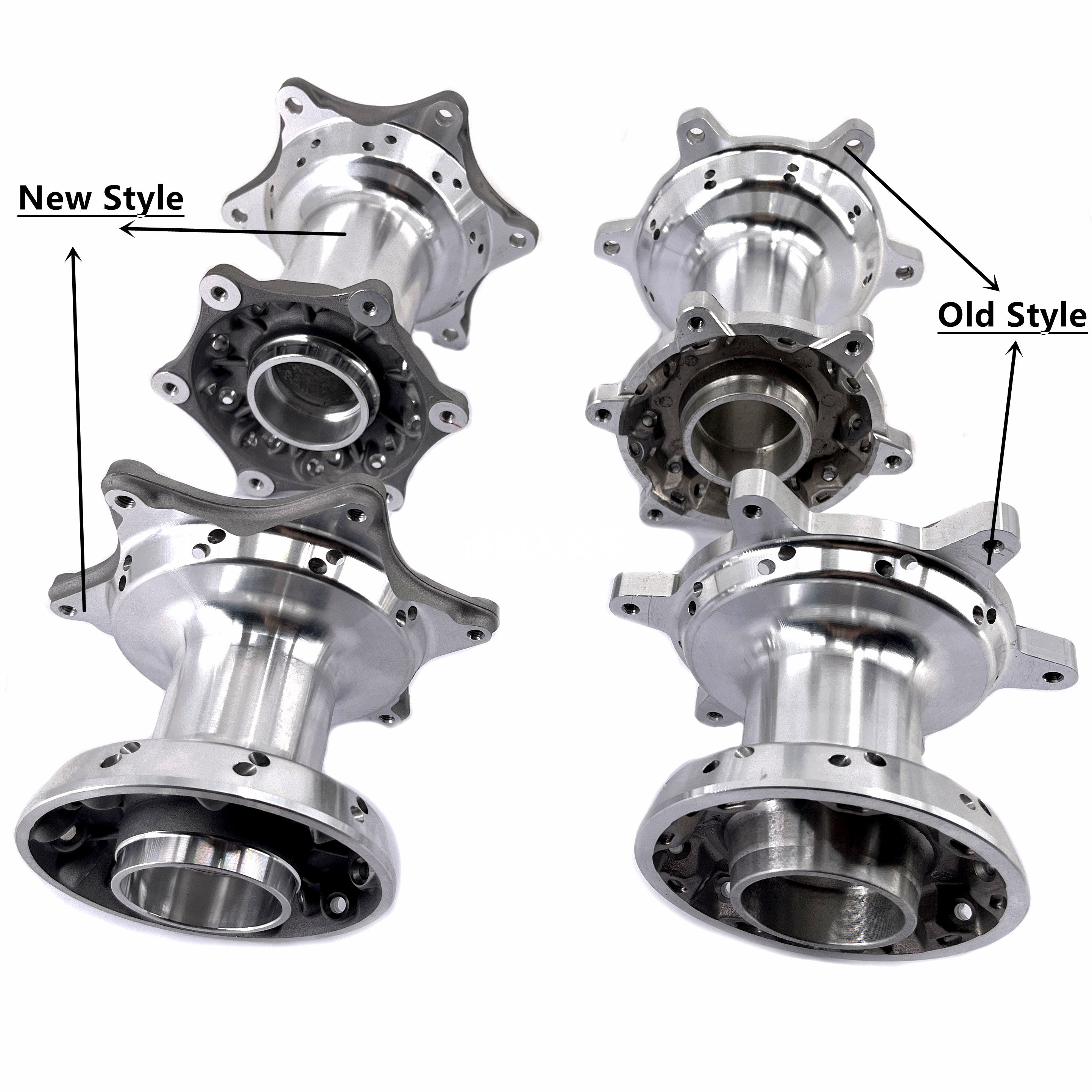 KKE 21/18 New Generation Cast Hub Billet Wheels Fit For KTM EXC XC-W XCF-W EXC-F 2003-2025 Black Spokes KKE Racing