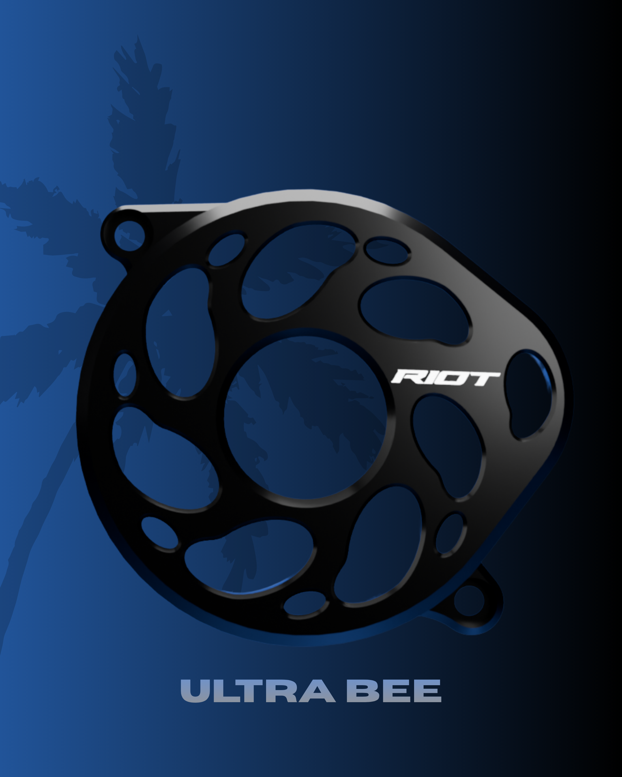(PREORDER) NEW Ultra bee Motor Cover (Metal) - Riot Racing