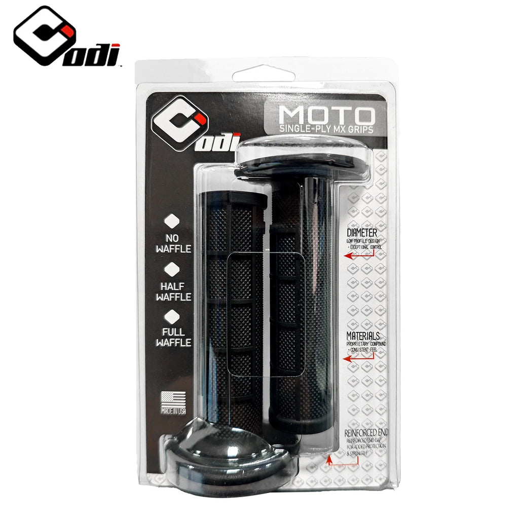 ODI Anti-Slip MTB Handlebar Grips – Bicycle Lock-On Grips for Mountain Bike Comfort & Control Emoto Supply