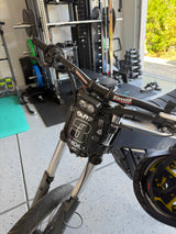 E-Moto Fork Wrap (Reflective Chrome) | Universal E-Bike Fork Protection Wrap Forged Racing