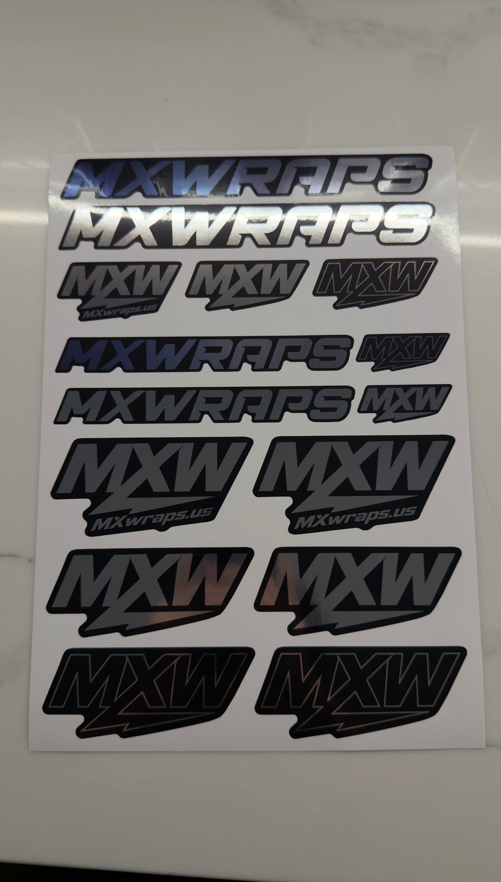 Logo Stickers MXwraps