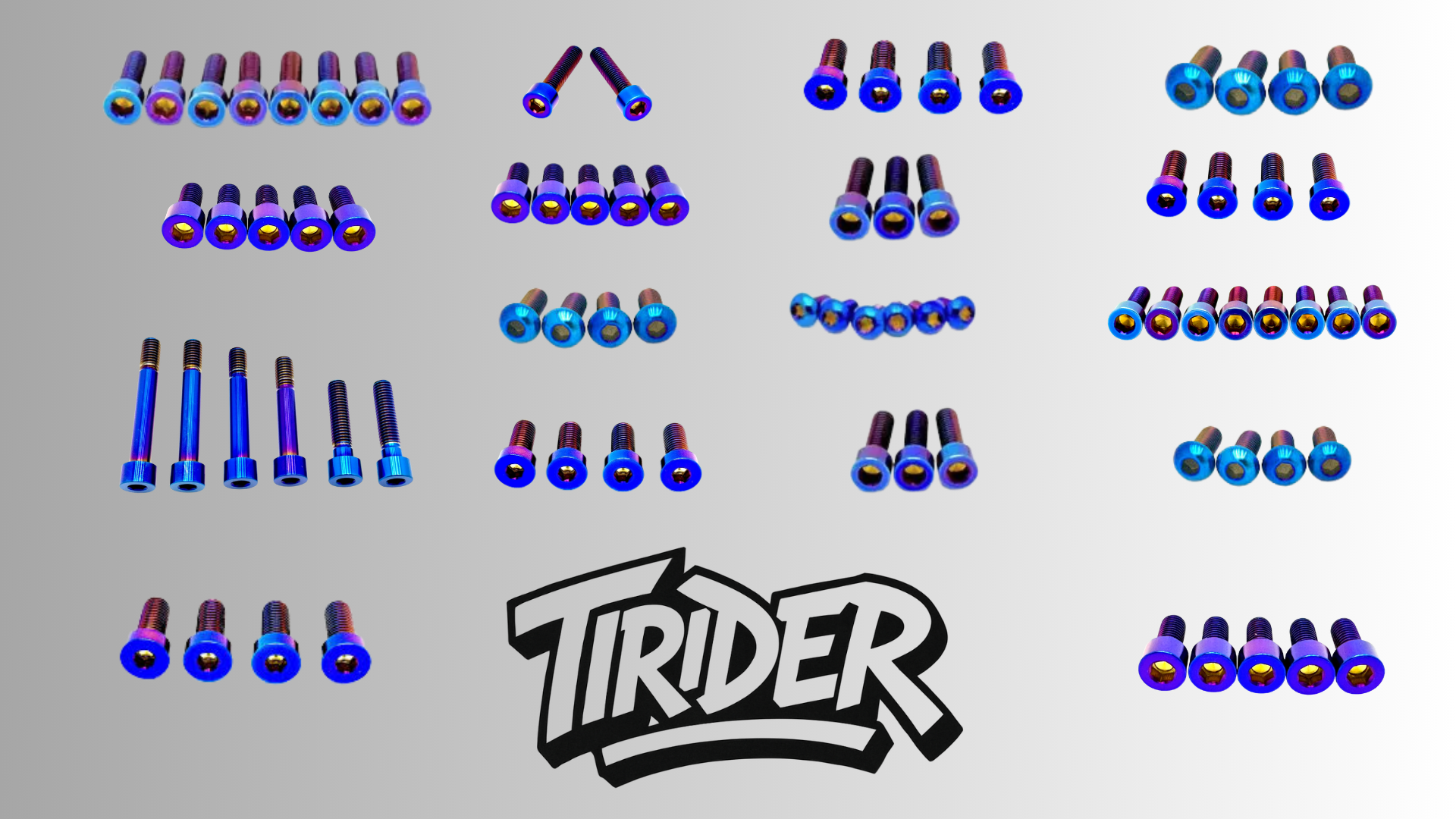 Talaria MX/3/4/5 titanium bolt kit Tirider