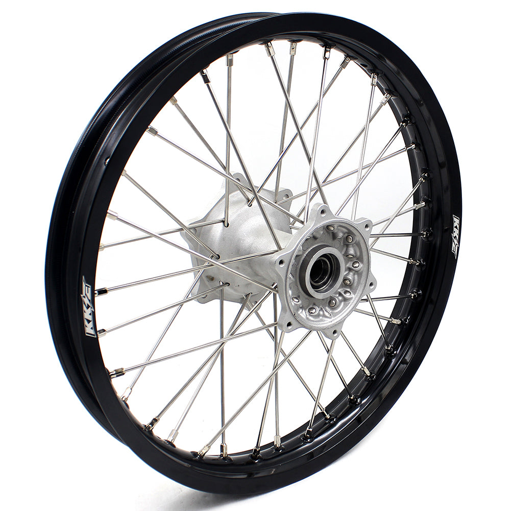KKE 19*2.15 Cast Rear Wheel Rim For Yamaha YZ125 YZ250 YZ250F YZ450F Silver KKE Racing
