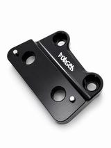 Talaria XXX Metal Foot Peg Brackets | CNC Upgrade Mounts (Black & Chrome) Forged Racing