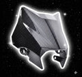 Ultra Bee Carbon Fiber Style Head Light Cover Luxury Moto