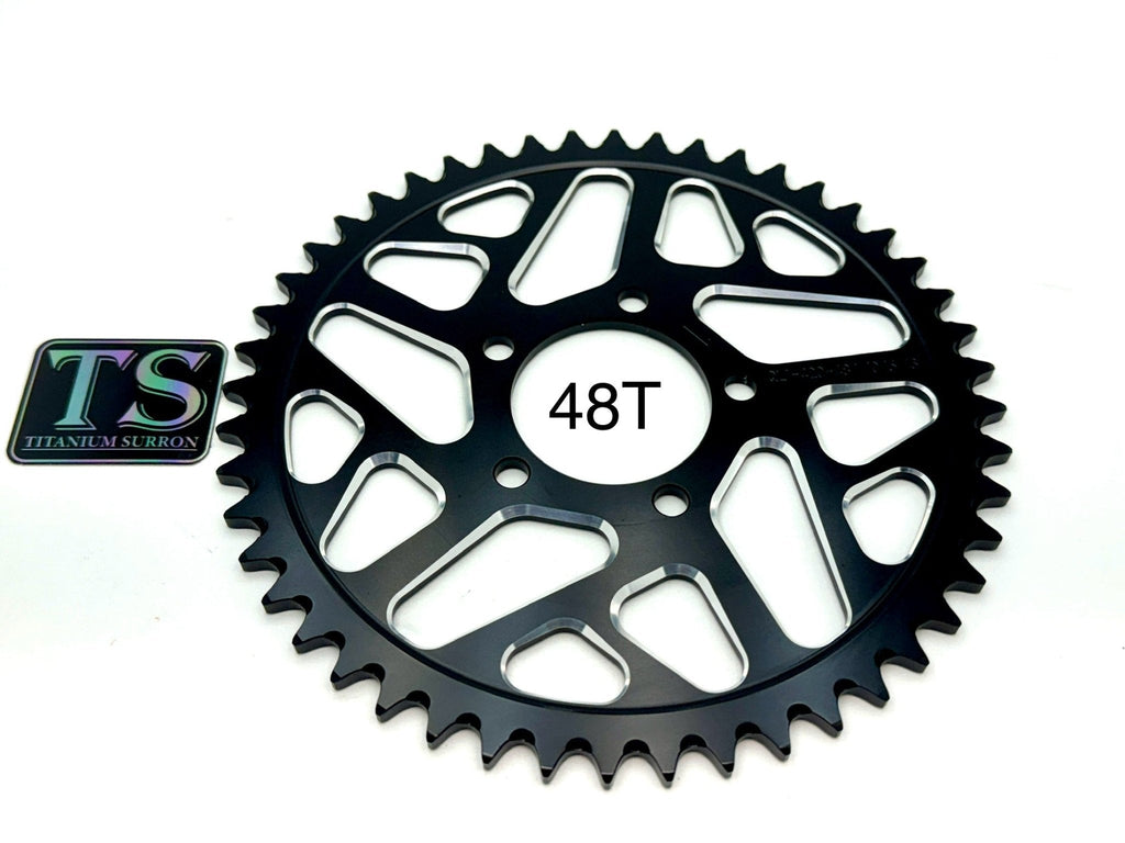 Hardened Aluminum 420 Sprockets for E-moto 48-58T Titanium Surron