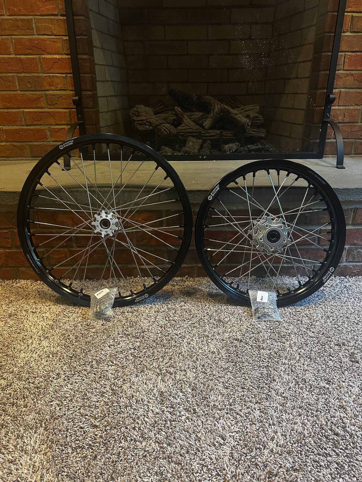 16/19 Wheel Set for Surron Light bee, Segway x160/x260, Eride pro s/ss 2.0, Ventus One, 79 Bike Falcon (No Tires) Ramped Racing