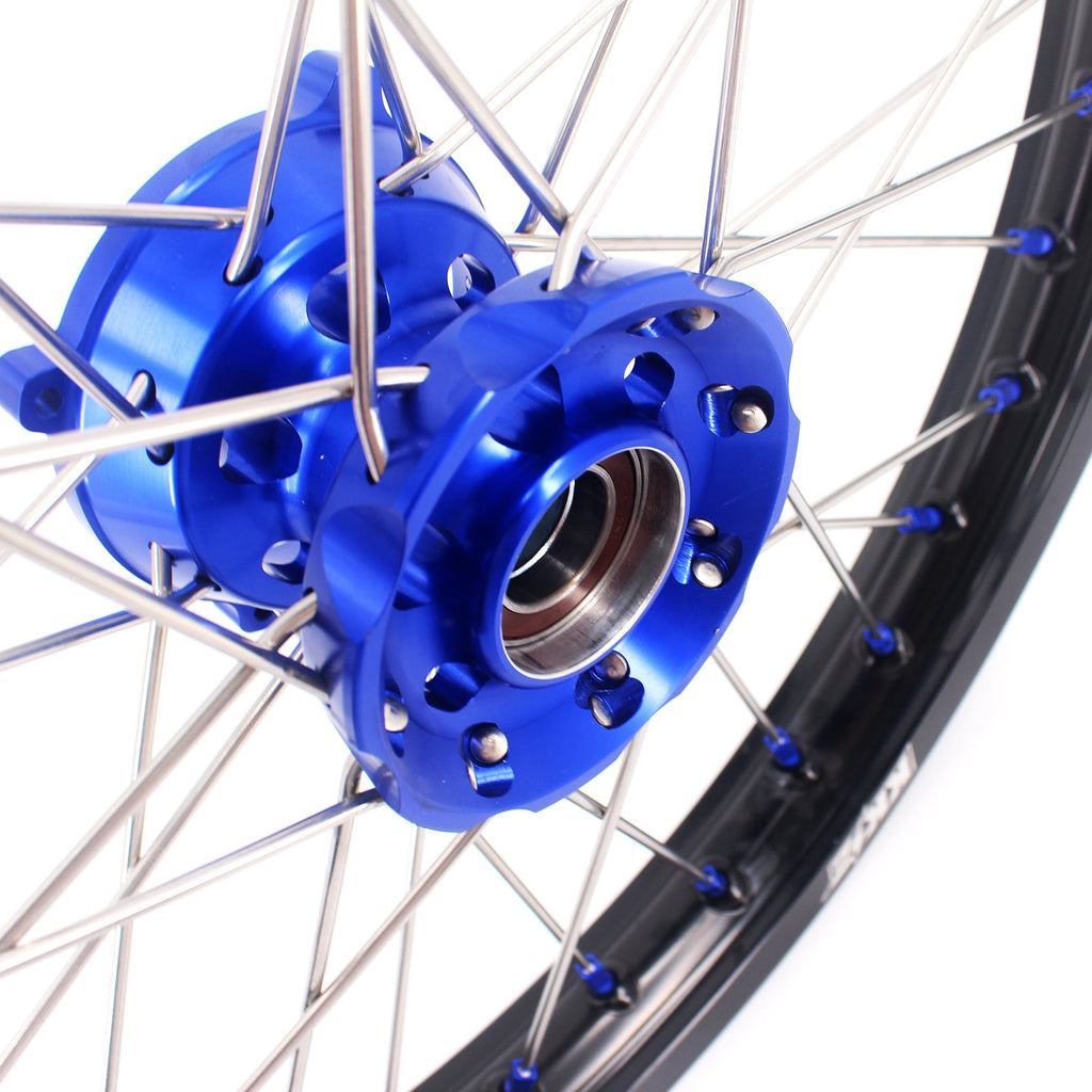KKE 17 & 14 CNC Hub Kid's Big Wheels Rims For KTM SX85 2021-2024 Husqvarna TC85 2021-2024 KKE Racing