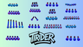 E-ride pro 2.0/3.0 titanium bolt kit Tirider