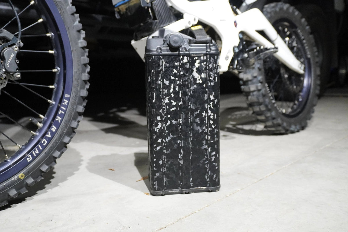 E-Bike ShadowSlate Black Camouflage Wrap MXwraps