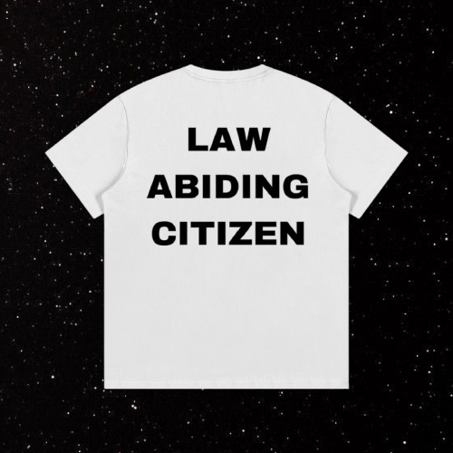 White Law Abiding Citizen Shirt Luxury Moto