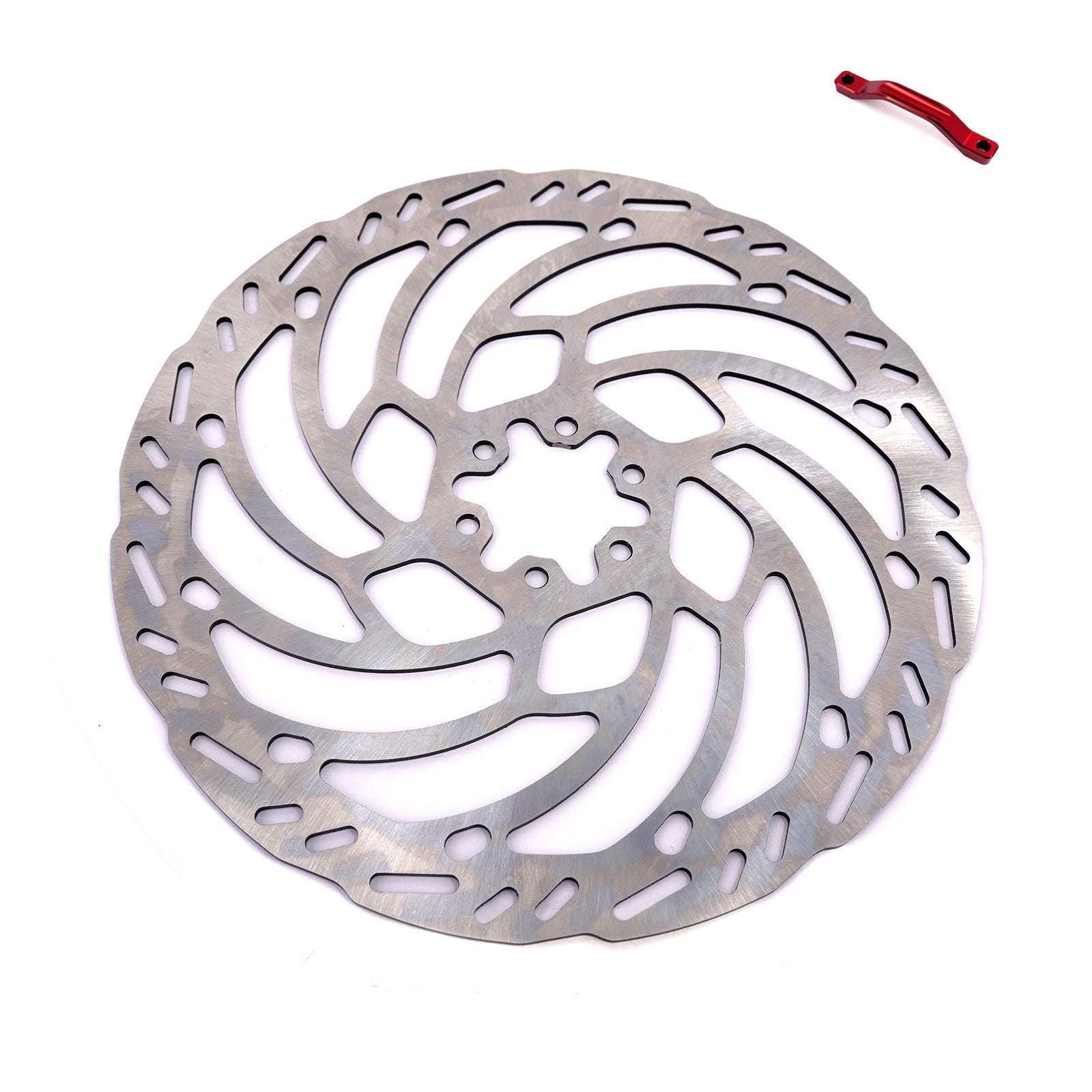 KKE Front 220MM Disc with Adapter For Surron Light Bee X, Segway X160/X260, E-Ride Pros SS, Talaria MX3 (Collective) KKE Racing