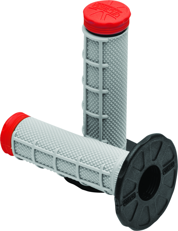 ProTaper Tri Density MX 1/2 Waffle Grips - Red Bill's Exhausts