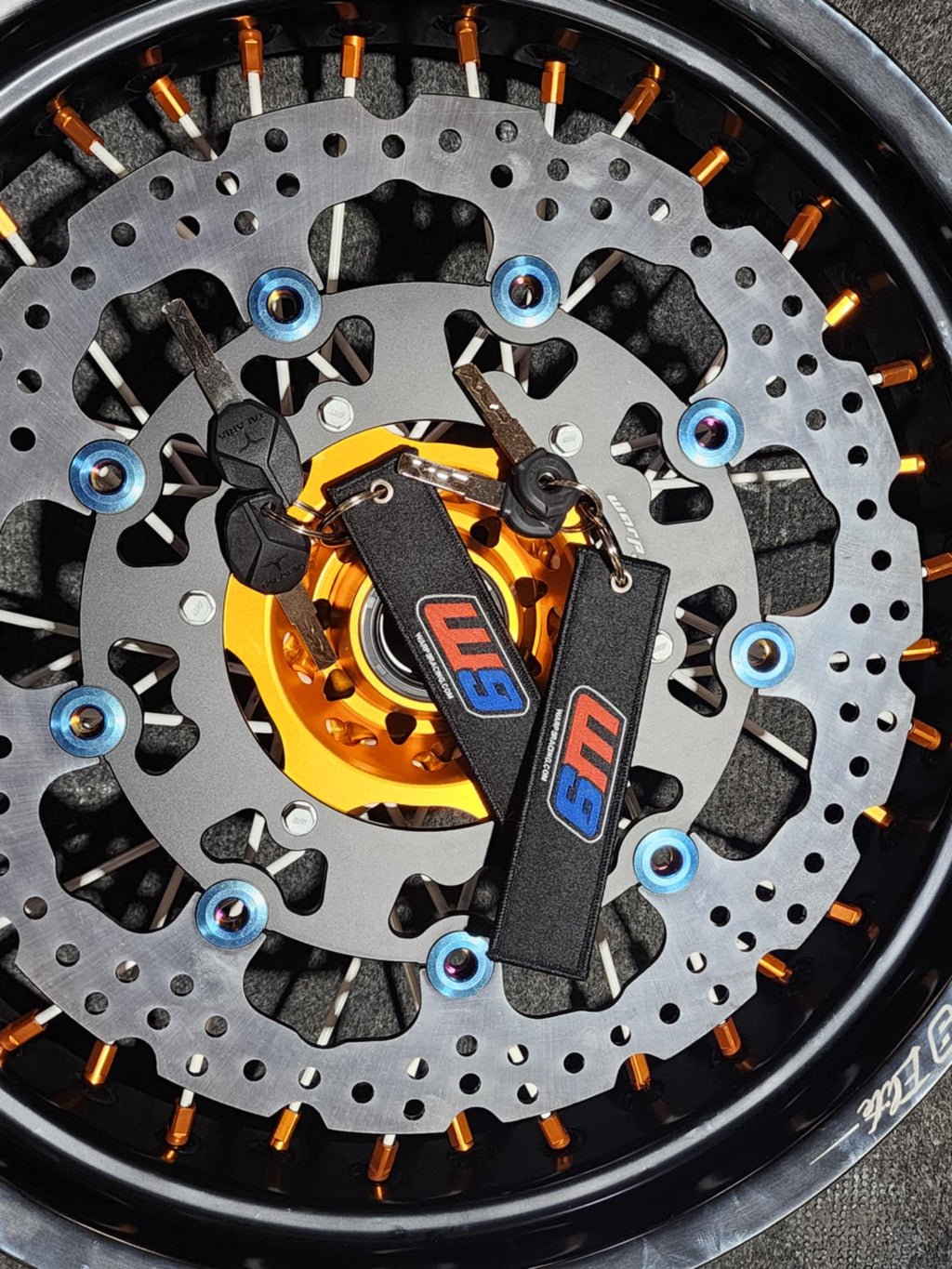 Fabric KeyChain Warp9Racing