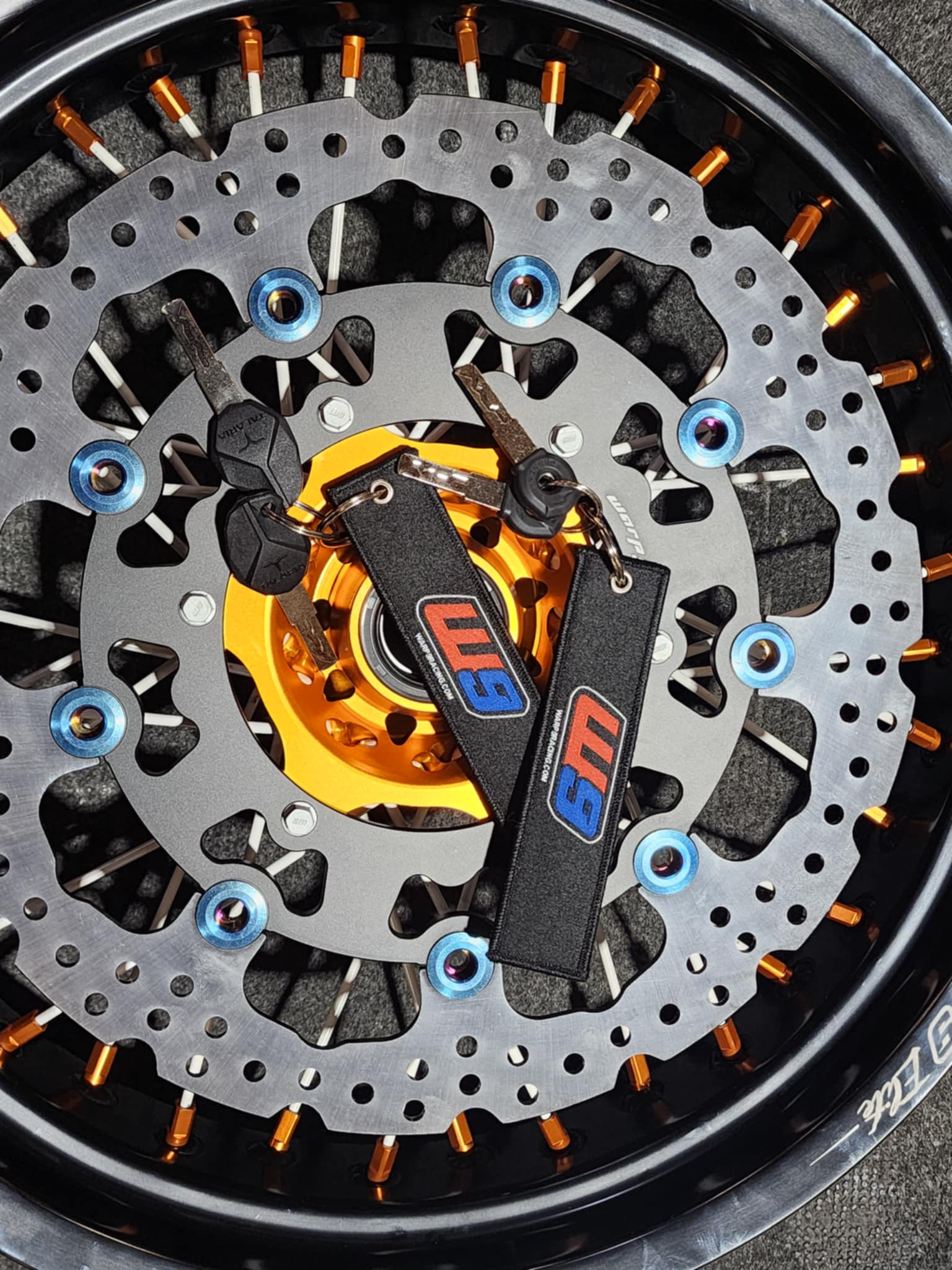 Fabric KeyChain Warp9Racing