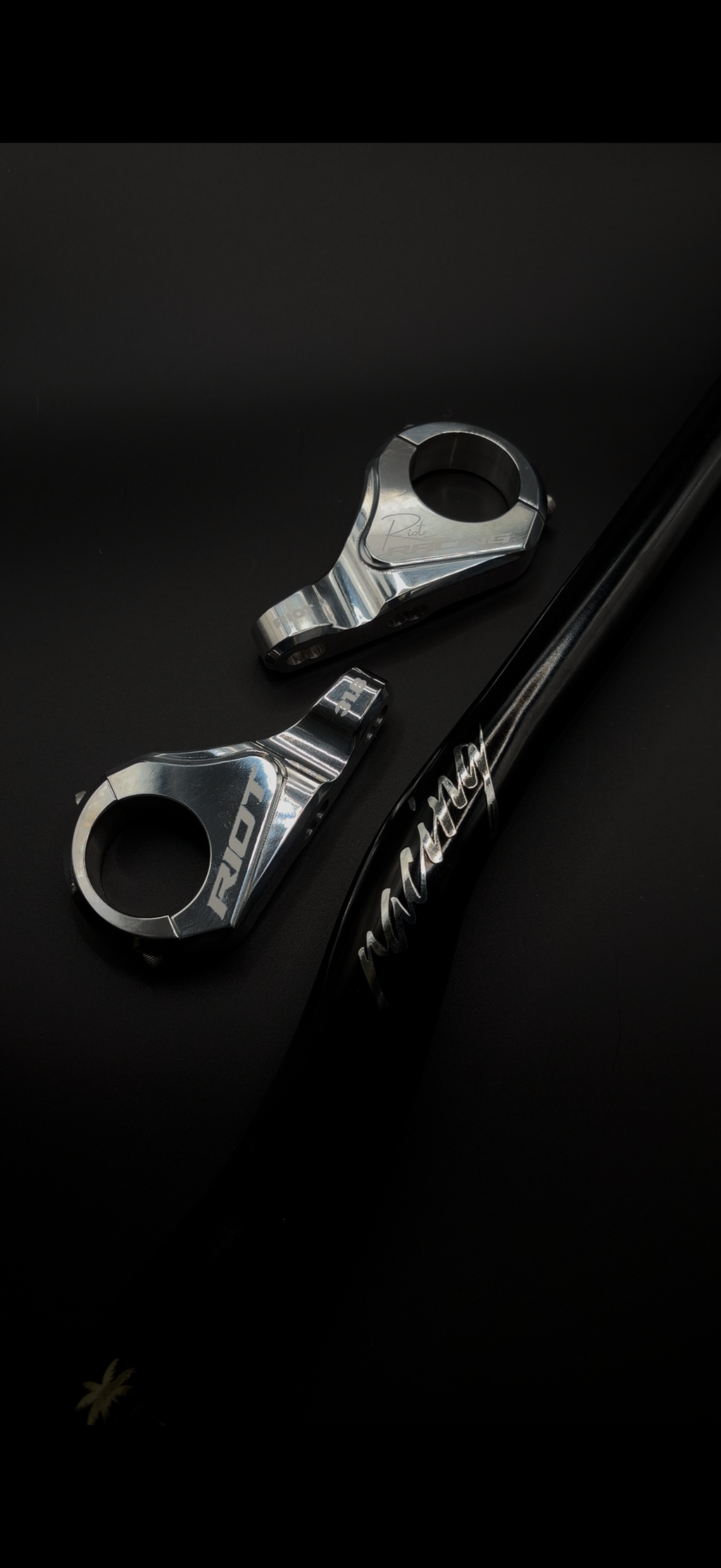 Riot MKIII Direct Mount Stem — 31.8mm, fits Surron LBX, Talaria, and E-Ride Pro — Riot Racing