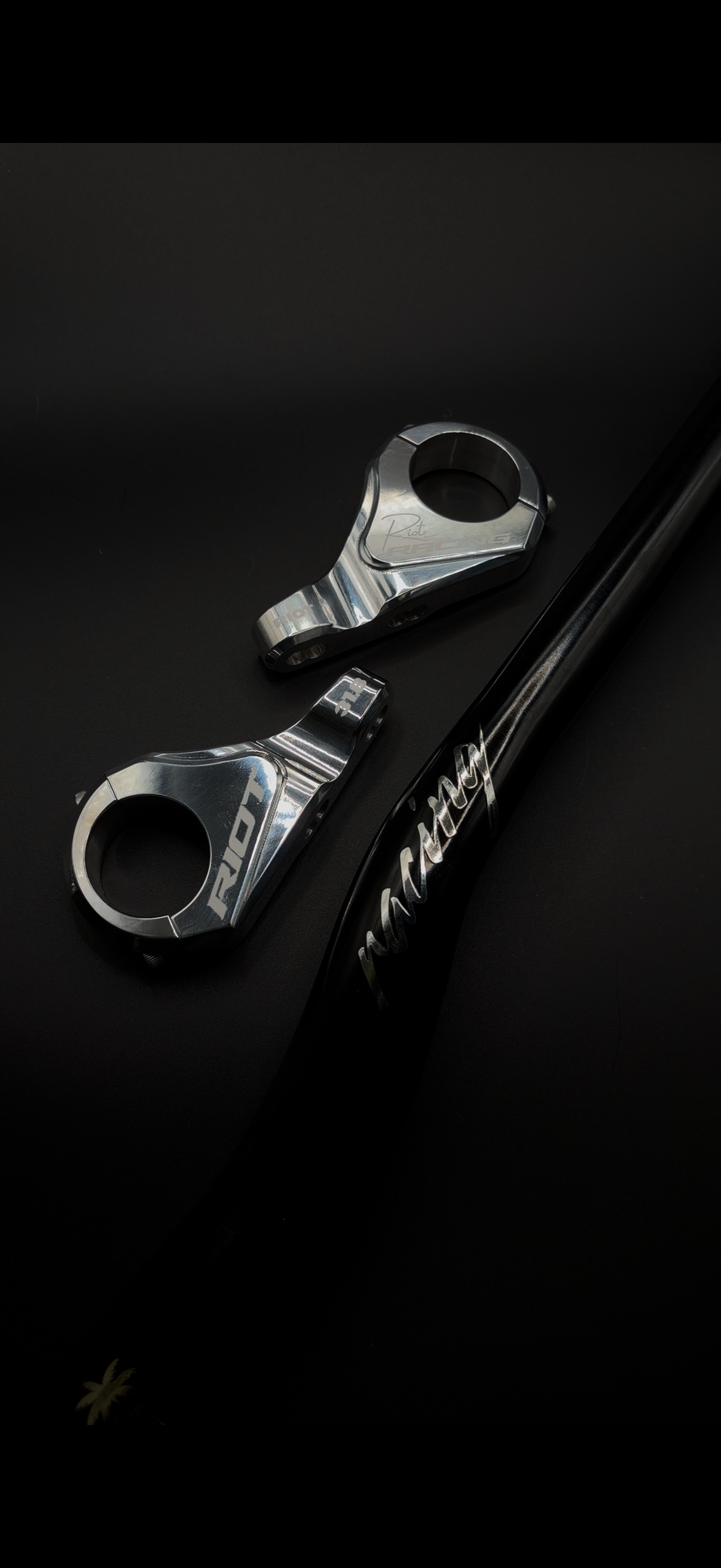 Riot MKIII Direct Mount Stem — 31.8mm, fits Surron LBX, Talaria, and E-Ride Pro — Riot Racing