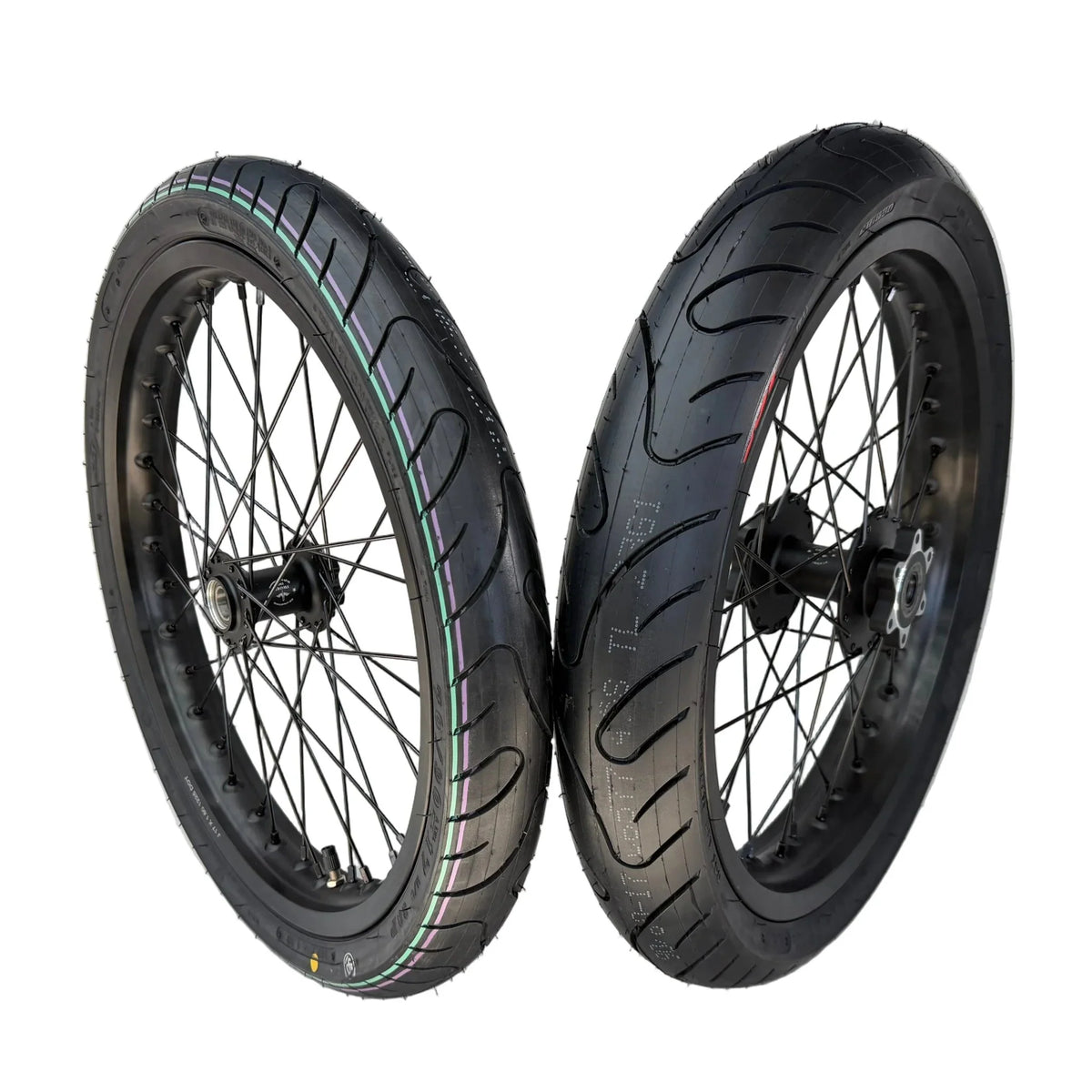 Light bee and Eride 17” Surron super moto wheel set Mxp_designs