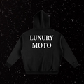 Black Luxury Moto Hoodie Luxury Moto
