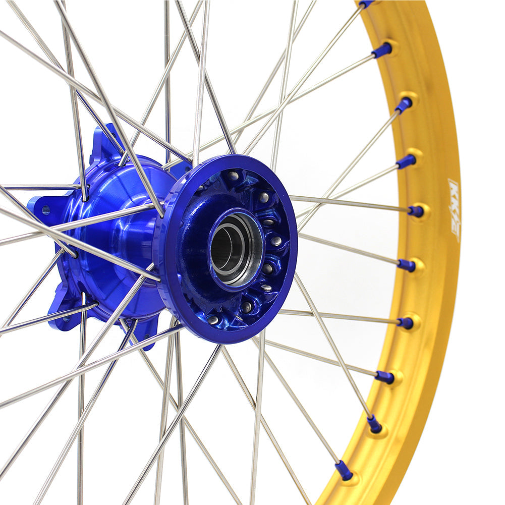 KKE 21"&18" Enduro Dirtbike Casting Wheels For YAMAHA YZ125 YZ250 YZ250F YZ450F KKE Racing