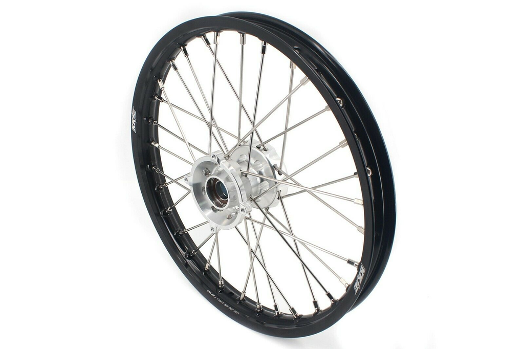 KKE 19"*1.6 & 16"*1.85 Kid's Big Wheels Fit KTM SX 85 Husqvarna TC85 GAS GAS MC85 2021-2024 Silver Hub KKE Racing