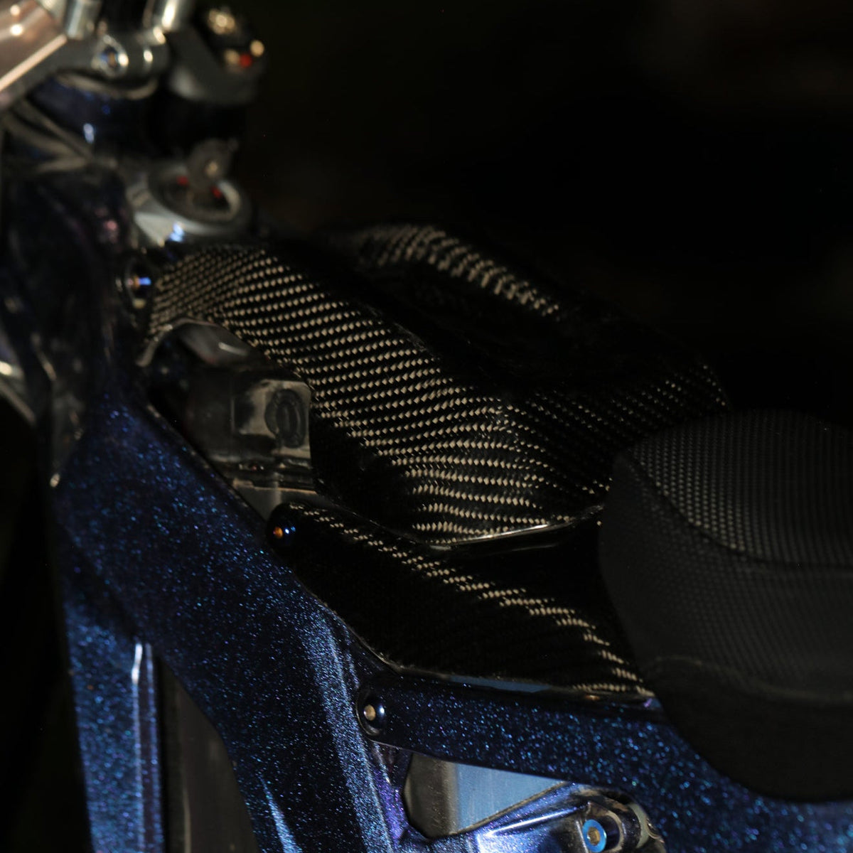 E-Ride Pro Carbon Fiber Battery Lid Modded Moto Co
