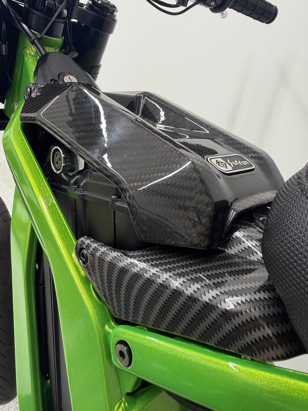 LBX Battery Cover — Carbon Fiber Ghost Carbon