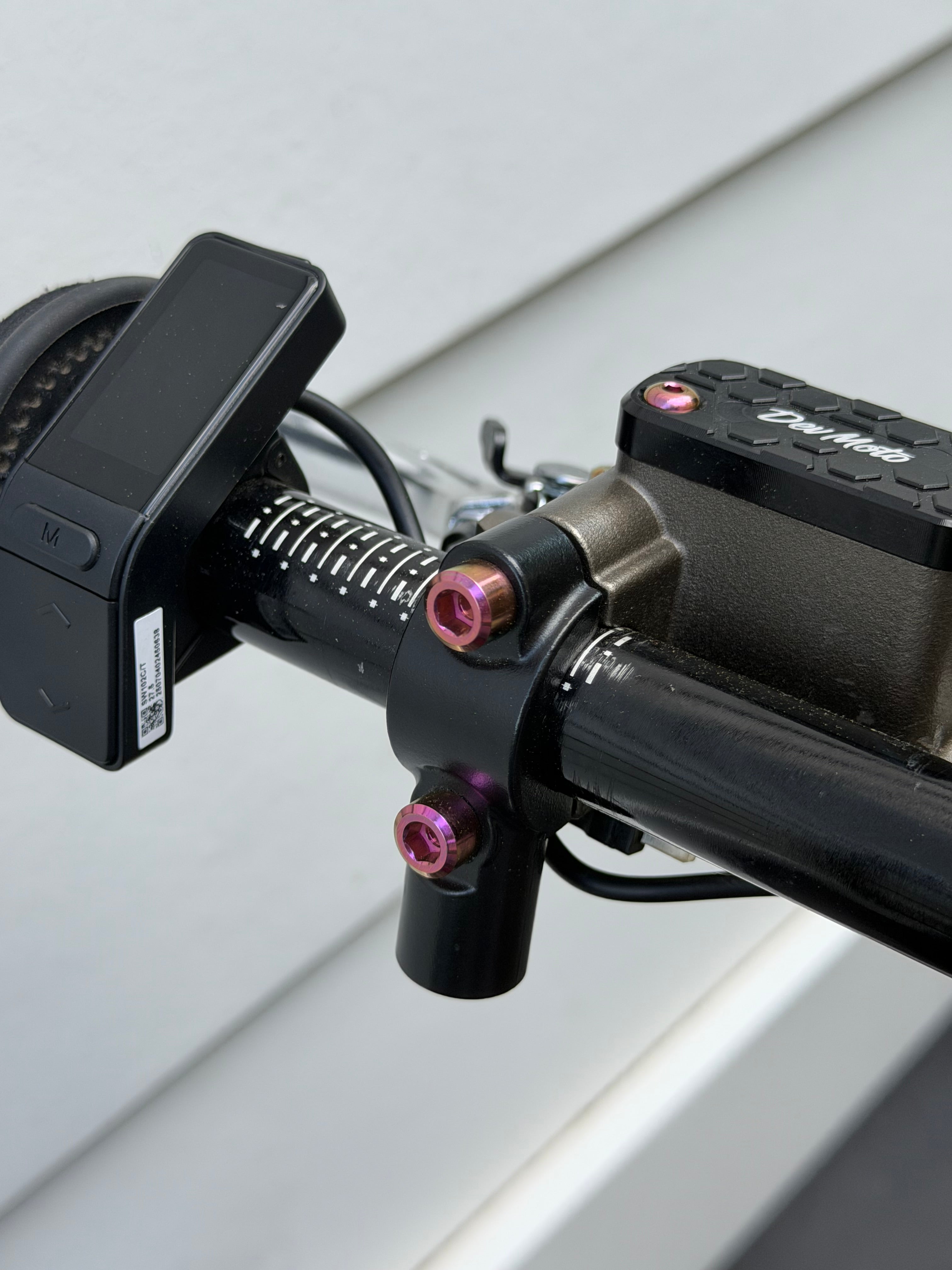 Ultra Bee Brake Mount Titanium Bolts DevMoto