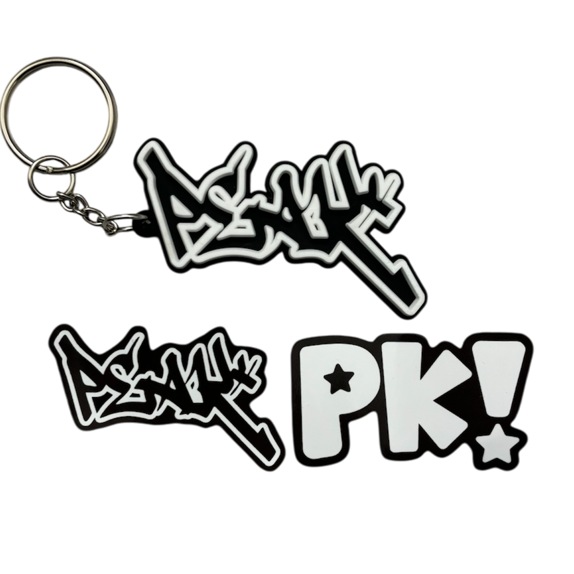 3D Peak Keychain and Sticker Pack Peak