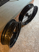 17/17 Ultrawide Supermoto Wheel Set for Surron Ultra Bee (No Tires) - Riot Racing