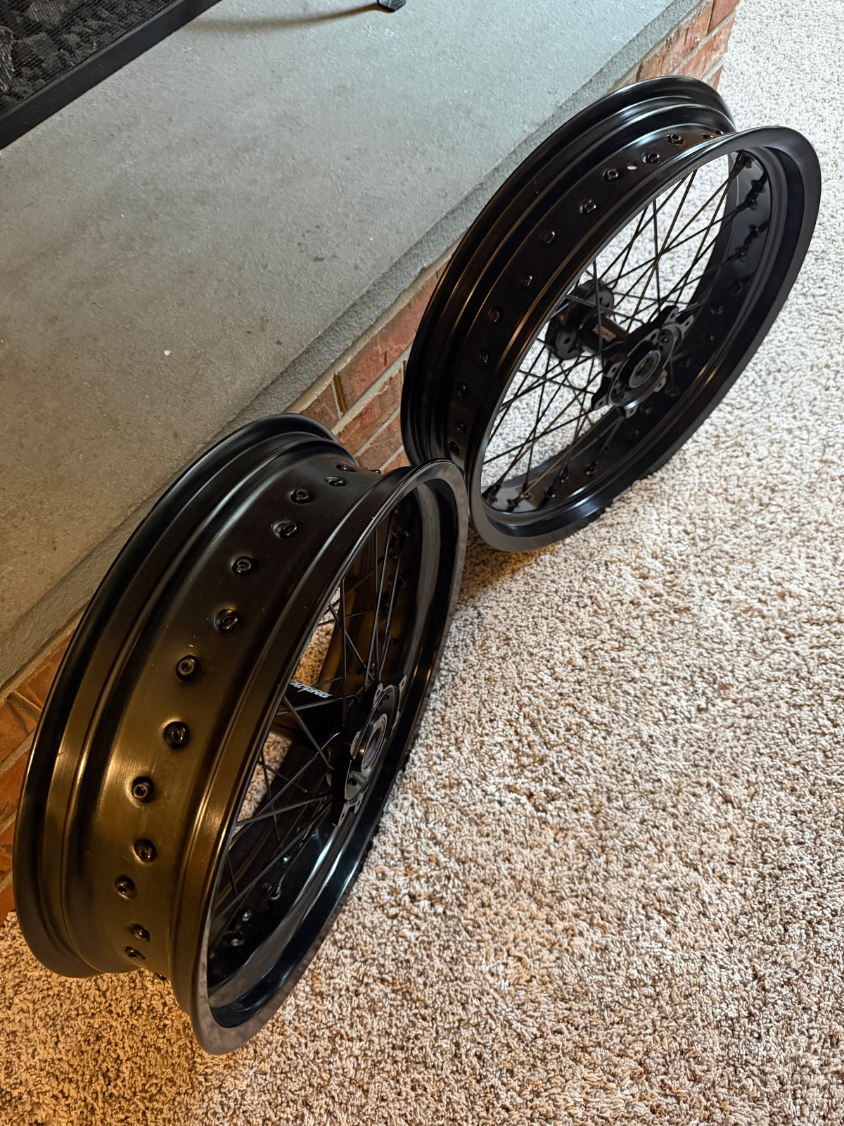 17/17 Ultrawide Supermoto Wheel Set for Surron Ultra Bee (No Tires) - Riot Racing