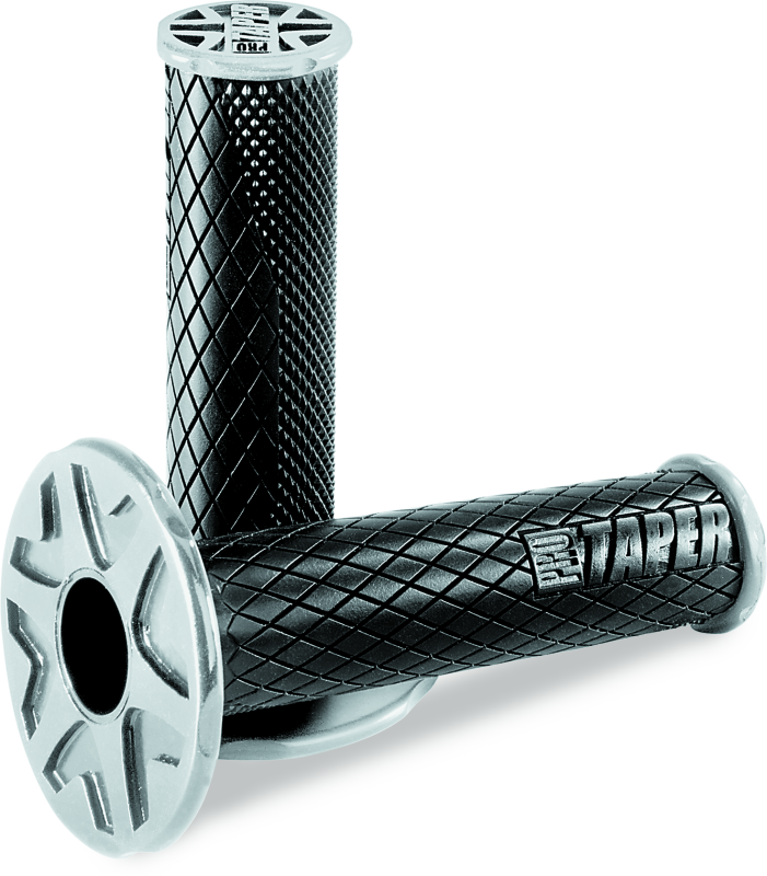 ProTaper Full Diamond Dual Density MX Grips - Black Bill's Exhausts