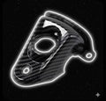 Ultra Bee Carbon Fiber Style Ignition Cover Luxury Moto