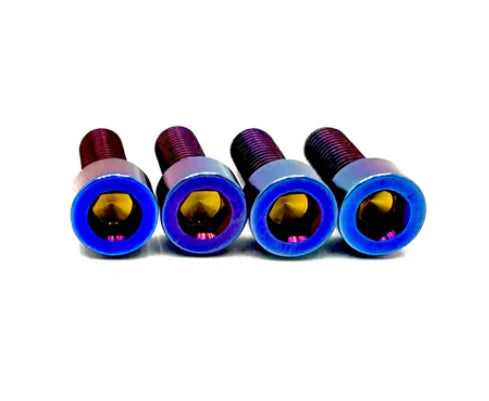 Titanium Ultra Bee Reservoir Cap Bolts Forged Racing