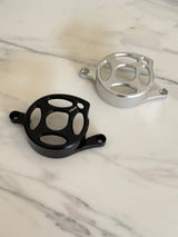 Surron Light Bee X & E-Ride Metal Motor Cover | CNC Upgrade Replacement (Black & Chrome) Forged Racing