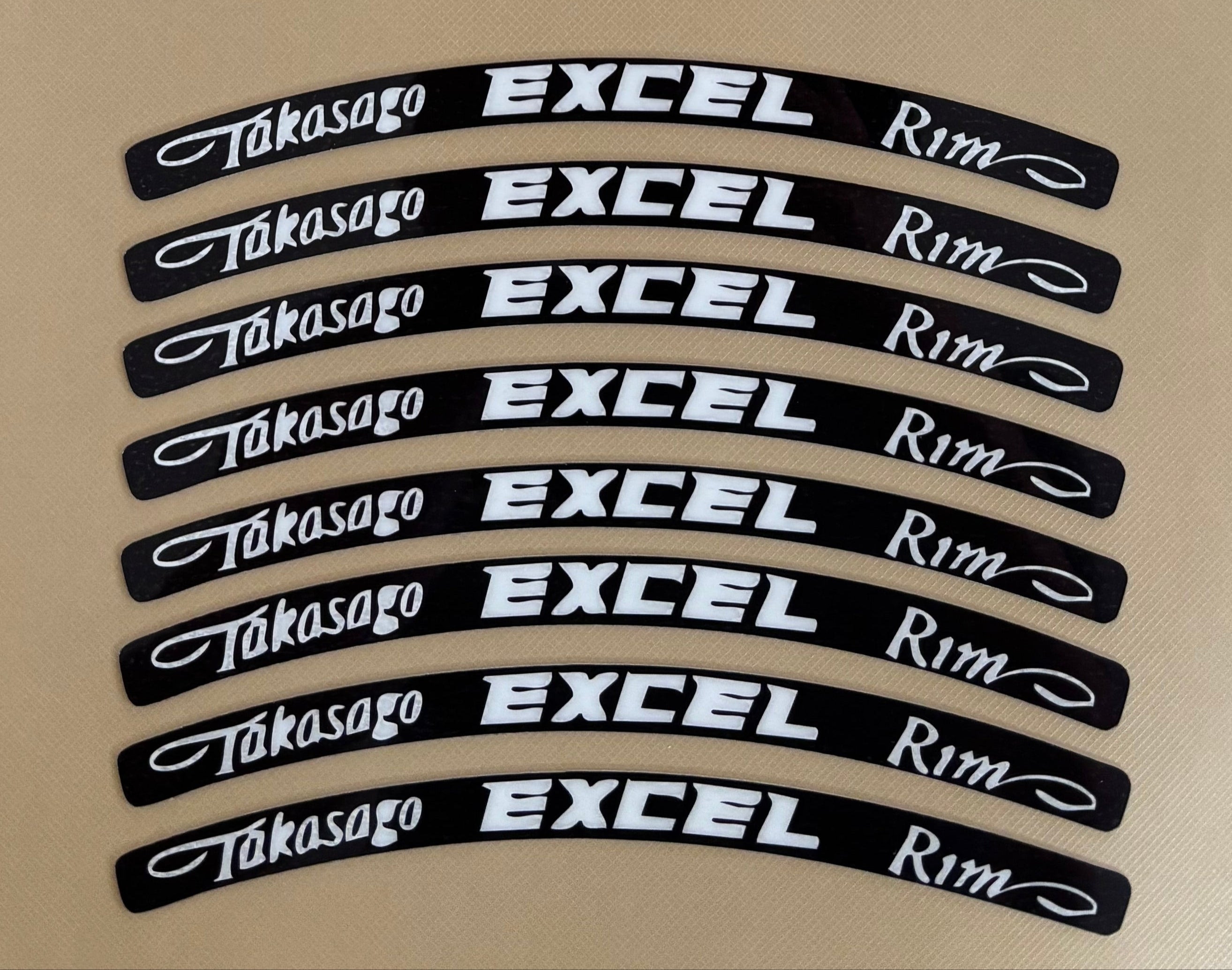 Excel Wheel Decals JBP