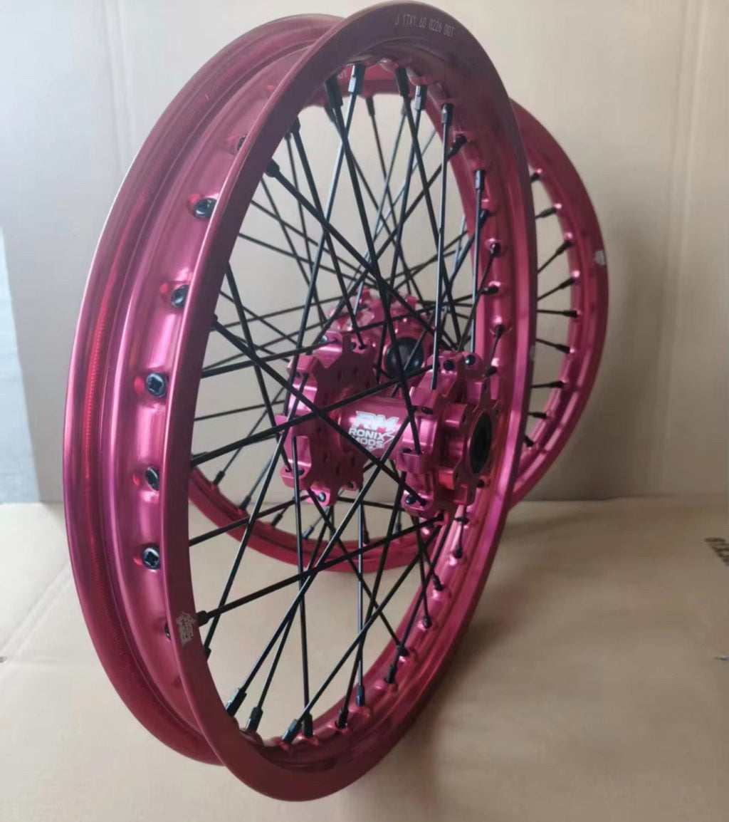 Supermoto Wheel Set For Surron LBX/E Ride Pro/Talaria XXX, MX3, MX4, MX5 RonixMods