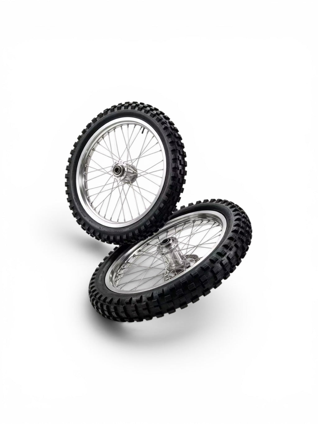 Pre-Order 16”/19” Wheel Set for Sur-Ron Light Bee X (LBX), Talaria XXX, MX3, MX4 & MX5 – Black or Chrome Emoto Supply