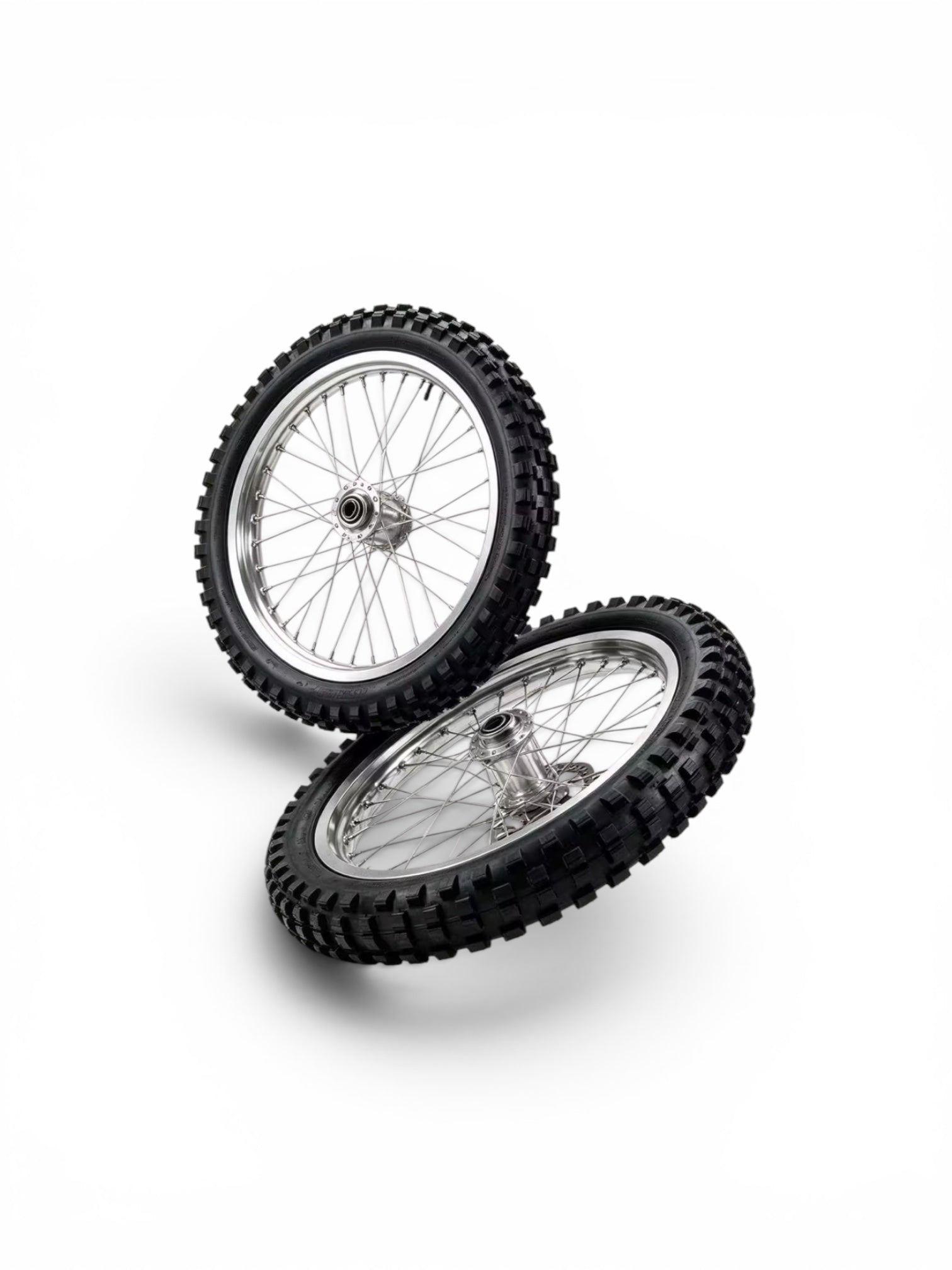 Pre-Order 16”/19” Wheel Set for Sur-Ron Light Bee X (LBX), Talaria XXX, MX3, MX4 & MX5 – Black or Chrome Emoto Supply