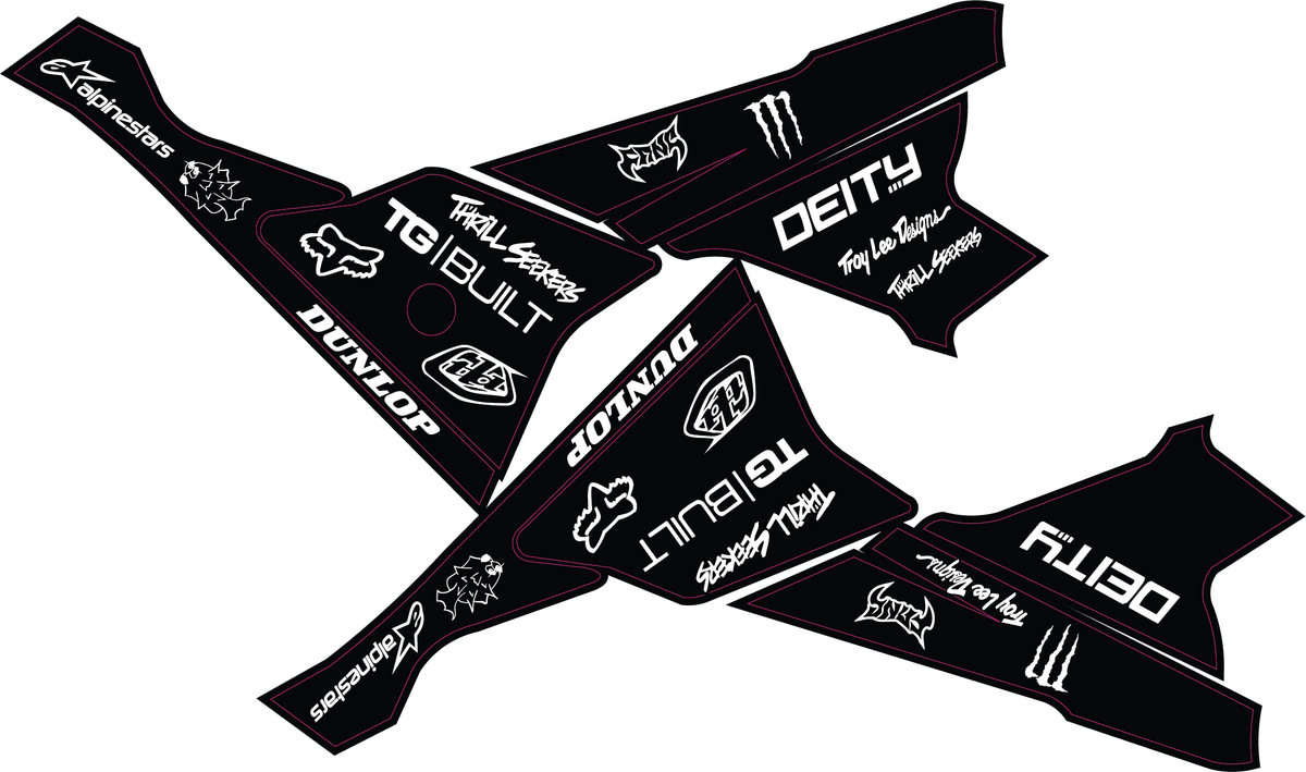 Yozma Full Graphics Kit - Riot Racing