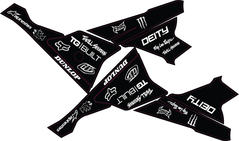Yozma Full Graphics Kit - Riot Racing