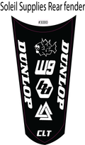 Soleil Supplies Rear Fender Decal - Riot Racing