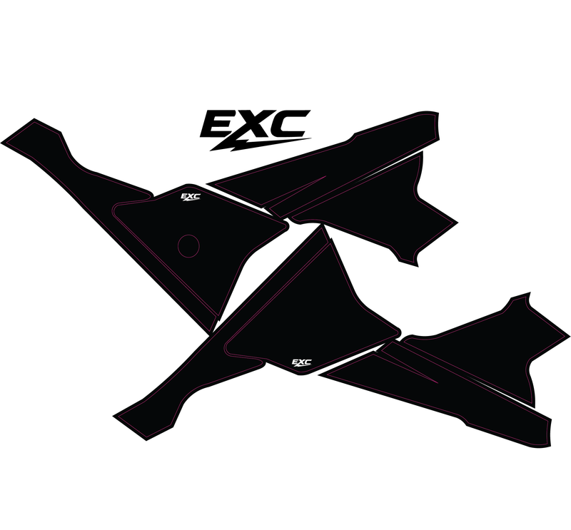 EXC Full Yozma Graphics Kit - Riot Racing